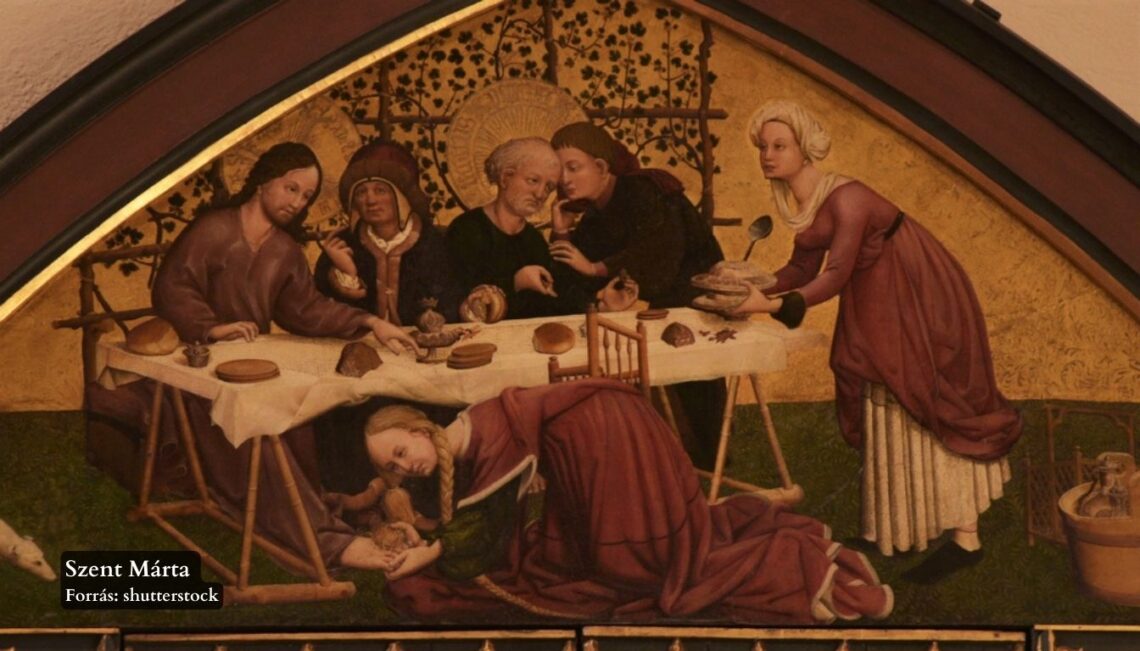 Szent Márta, Szent Mária és Szent Lázár