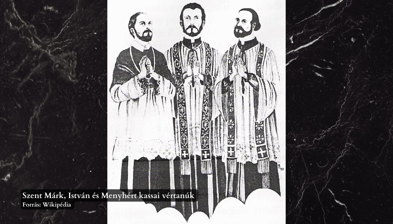 Szent Márk, Szent István és Szent Menyhért áldozópapok, kassai vértanúk – Ü