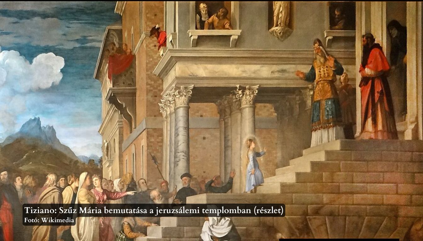 A Boldogságos Szűz Mária bemutatása a templomban
