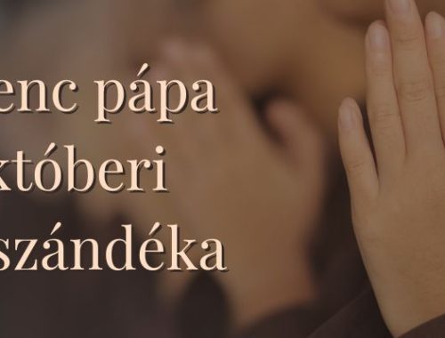 A pápa októberi imaszándéka: „a közös küldetésért”