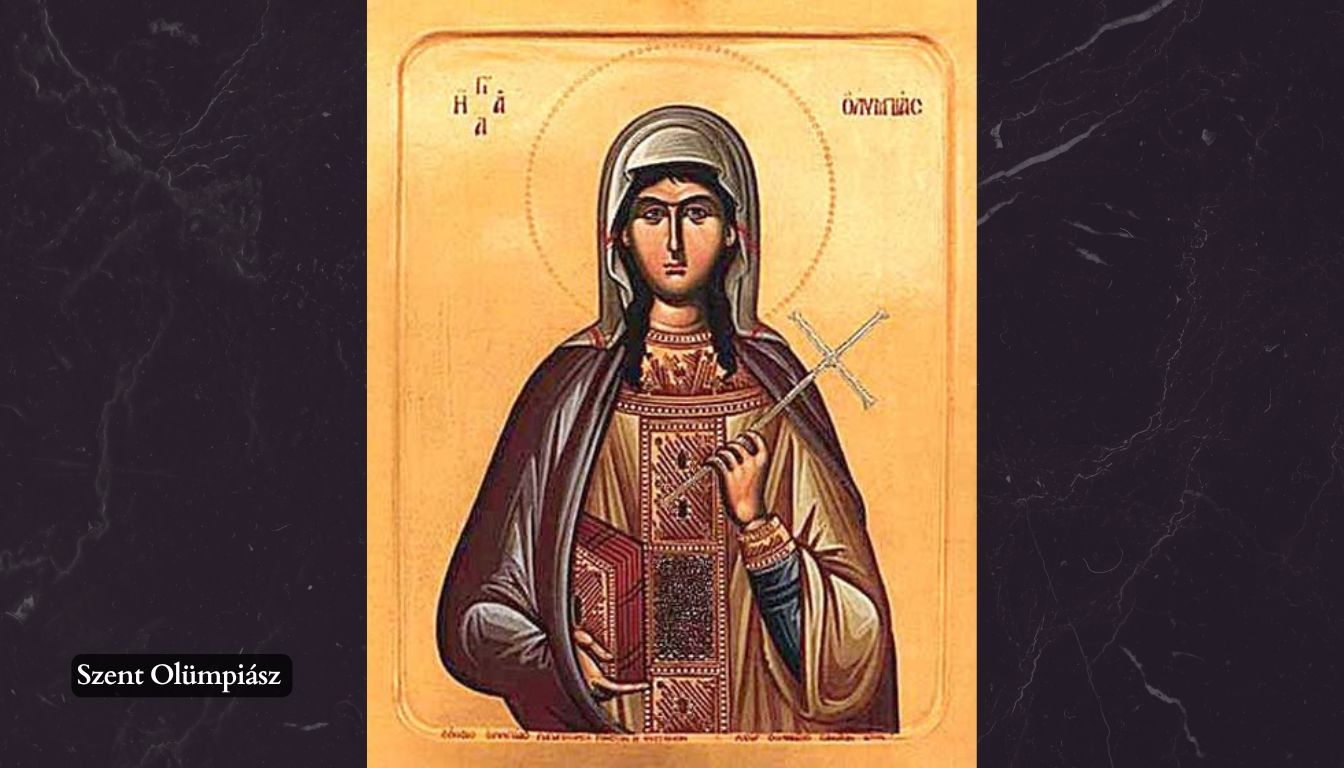 Szent Olümpiász özvegy Szent Olümpiász özvegy