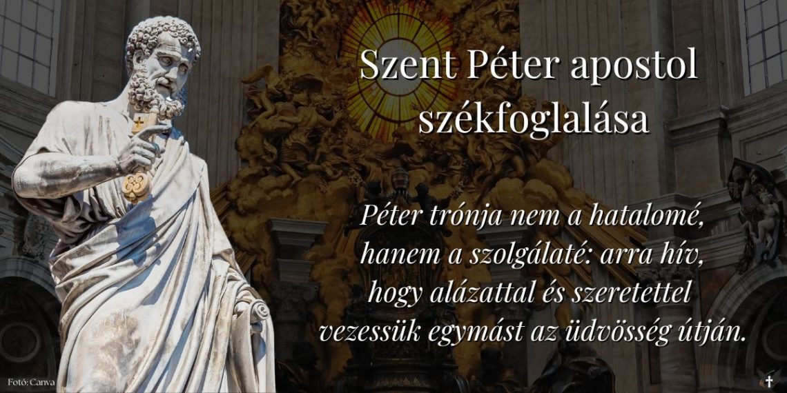 Szent Péter apostol székfoglalása – Ü