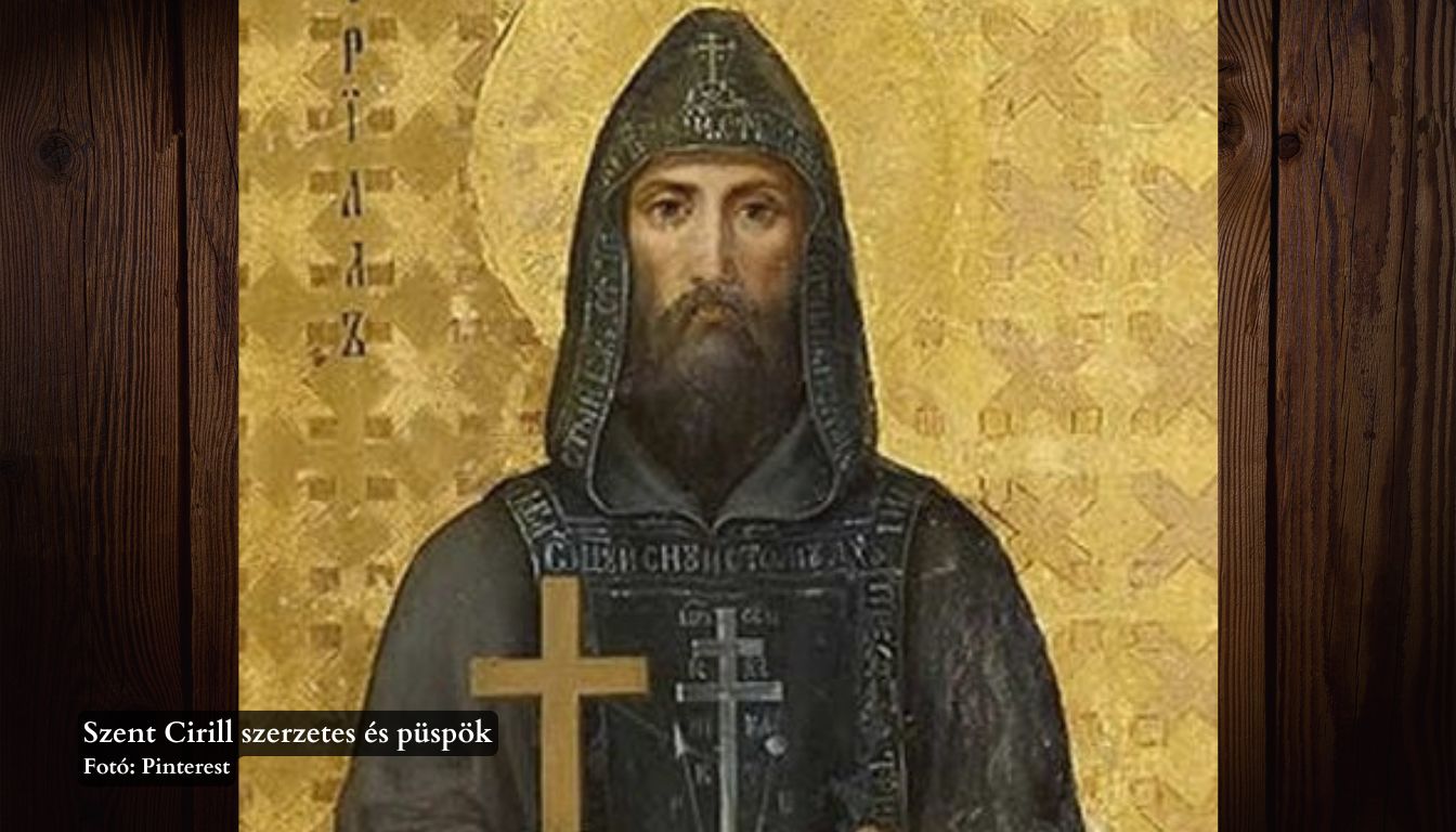 Szent Cirill szerzetes és püspök