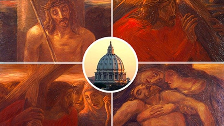 Previati keresztútja a Szent Péter bazilikában: művészet és hit közös útja a böjti időszakban