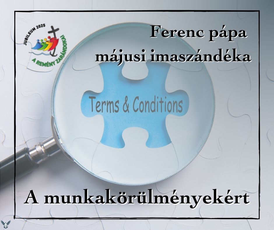 Ferenc pápa májusi imaszándéka