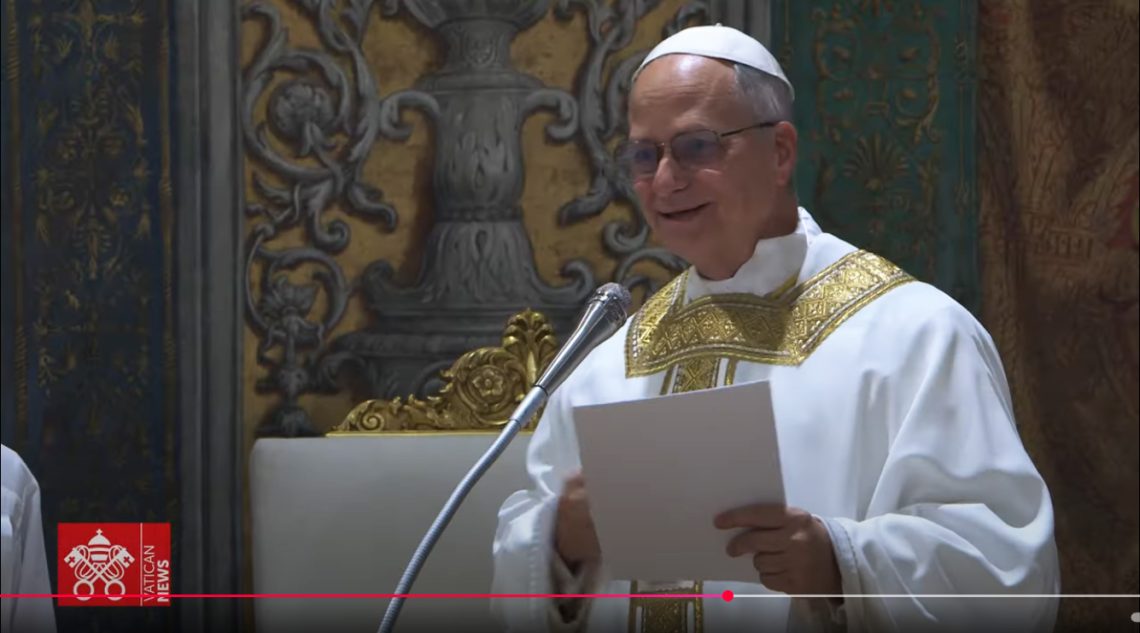 XIV. Leó pápa első szentmiséje a választó bíborosokkal: Alázattal adjunk helyet Krisztusnak!