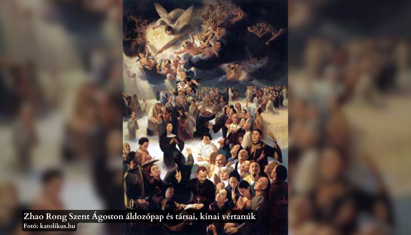 Zhao Rong Szent Ágoston áldozópap és társai, kínai vértanúk