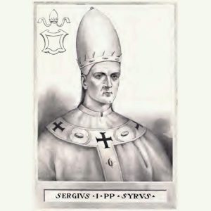 Szergiusz, I. – 84. római pápa