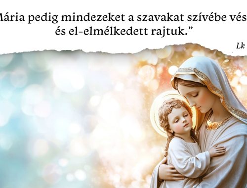 Mária szívével lépni az új évbe 🌟