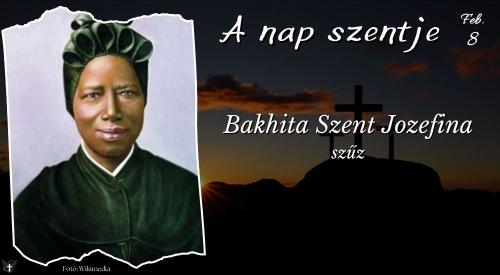 Bakhita Szent Jozefina szűz
