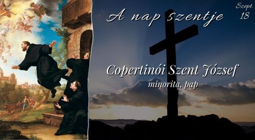 Copertinói Szent József minorita, pap