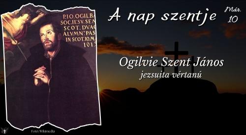 Ogilvie Szent János jezsuita vértanú