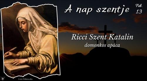 Ricci Szent Katalin domonkos apáca