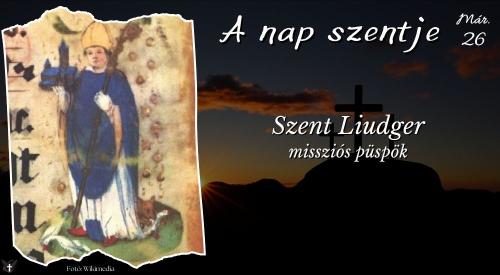 Szent Liudger missiós püspök