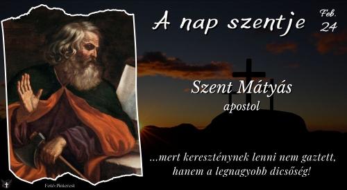 Szent Mátyás apostol